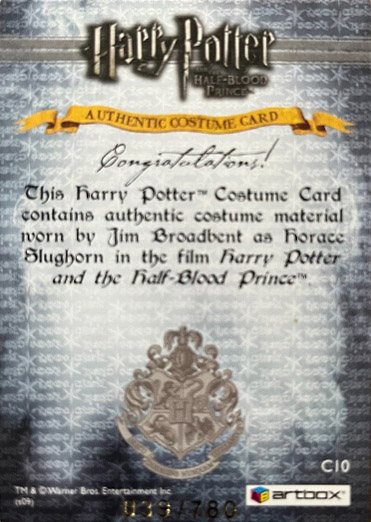 C10 - Horace Slughorn's Long Tie - Back