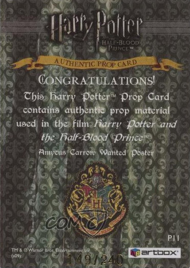 P11 - Advanced Potion-Making Book Covers - Back