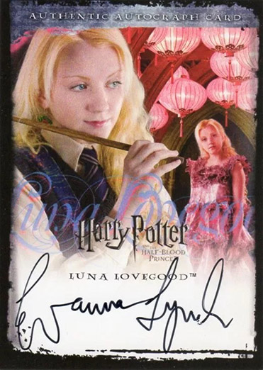 Evanna Lynch as Luna Lovegood - Front