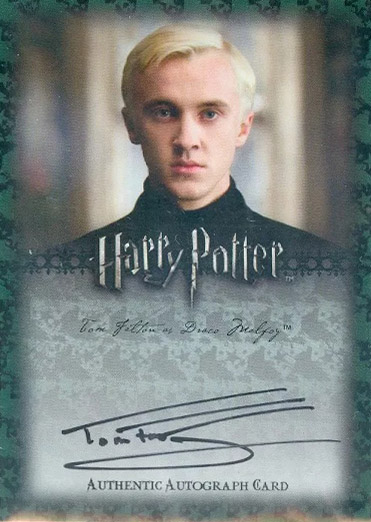 Tom Felton as Draco Malfoy - Front