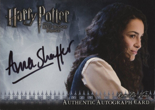 Anna Shaffer as Romilda Vane - Front
