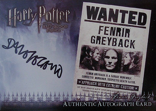 Dave Legano as Fenrir Greyback - Front