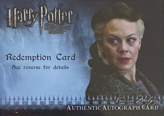 Redemption Card Front