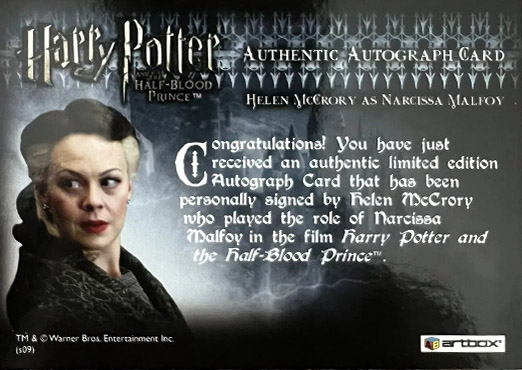 Helen McCrory as Narcissa Malfoy - Back