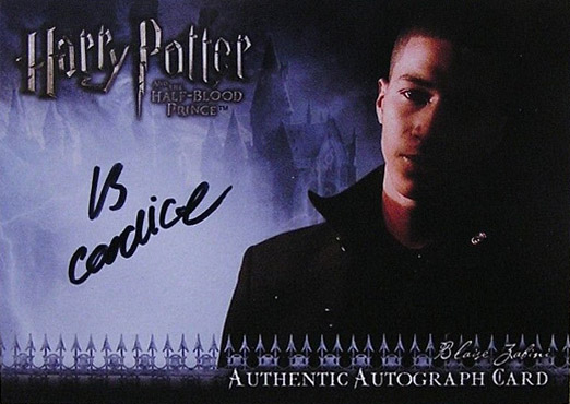 Louis Cordice as Blaise Zabini - Front