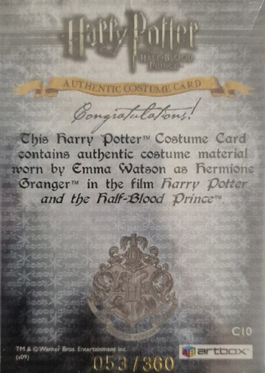 C10 - Hermione Granger's Purple Cardigan - Back