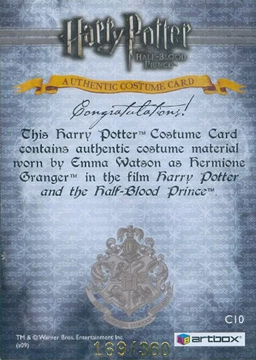 C10 - Hermione Granger's Purple Cardigan - Back