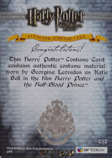 C12 - Katie Bell's Coat - Back