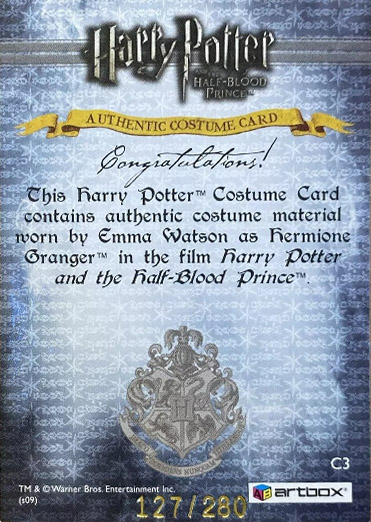 C3 - Hermione Granger's Jumper - Back