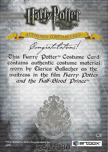 C8 - The Waitress's Dress - Back