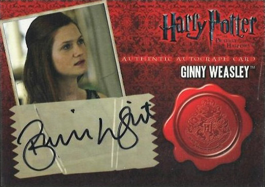 Bonnie Wright as Ginny Wealsey - Front