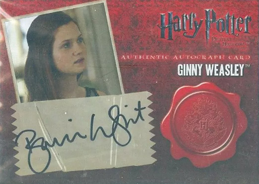 Bonnie Wright as Ginny Wealsey - Front