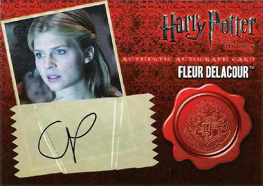 Clemence Poesy as Fleur Delacour - Front