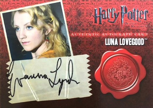 Evanna Lynch as Luna Lovegood - Front