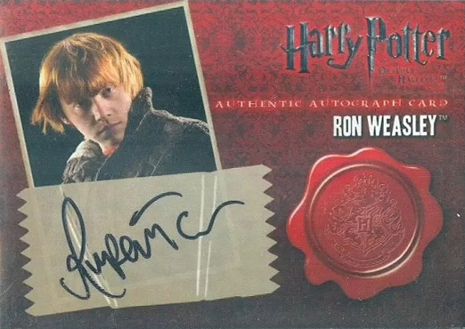 Rupert Grint as Ron Wealsey - Front