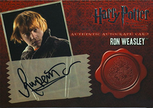 Rupert Grint as Ron Wealsey - Front