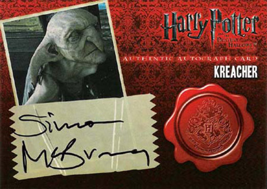 Simon McBurney as Kreacher - Front