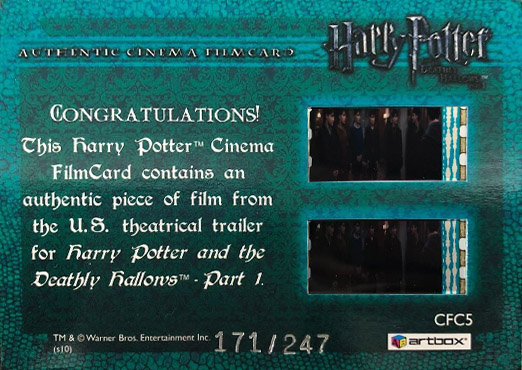 CFC5 - Harry in Graveyard - Back