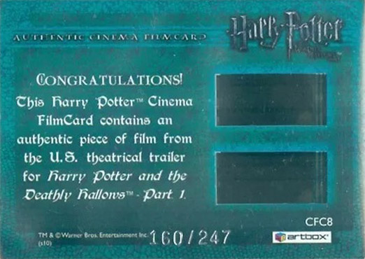 CFC8 - Harry Pointing Wand - Back