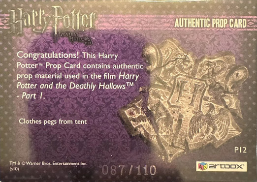 P12 - Clothes Pegs from Tent - Back