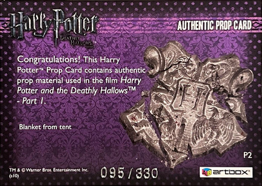 P2 - Blanket from Tent - Back