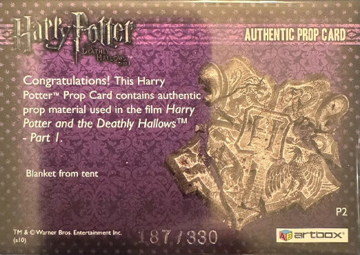 P2 - Blanket from Tent - Back