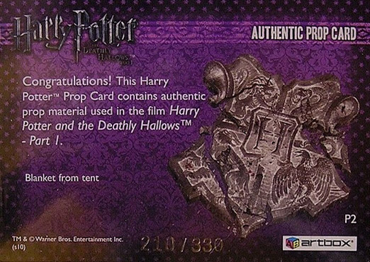 P2 - Blanket from Tent - Back