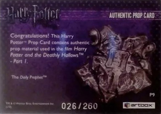 P9 - The Daily Prophet - Back