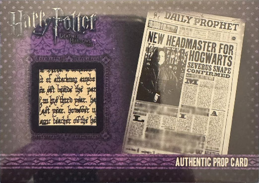 P9 - The Daily Prophet - Front