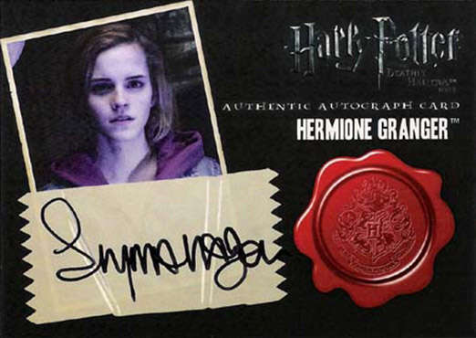 Emma Watson as Hermine Granger - Front