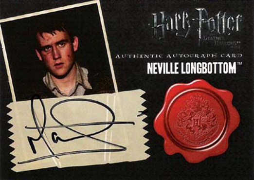 Matthew Lewis as Neville Longbottom - Front