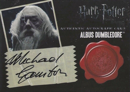 Michael Gambon as Albus Dumbledore - Front
