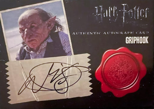 Warwick Davis as Professor Flitwick - Front