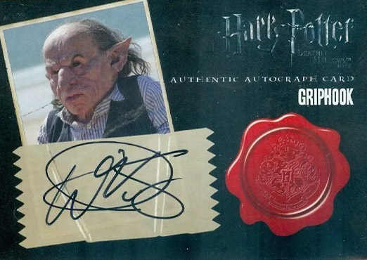 Warwick Davis as Professor Flitwick - Front