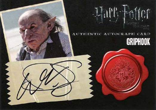 Warwick Davis as Professor Flitwick - Front