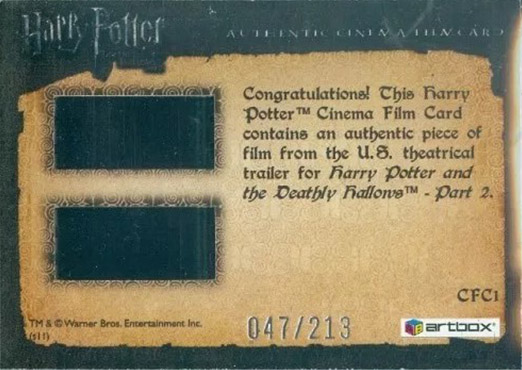 CFC1 - Ron and Hermione reading Marauder's Map - Back