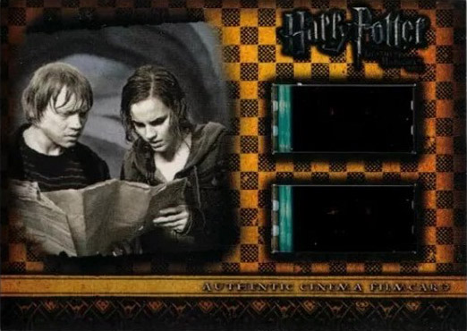 CFC1 - Ron and Hermione reading Marauder's Map - Front