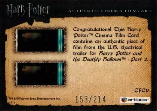 CFC15 - Harry casts - Back