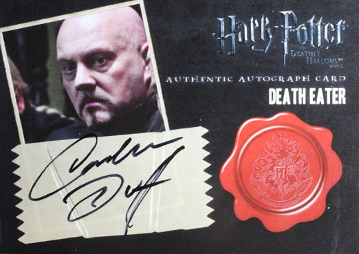 Graham Duff as Death Eater - Front