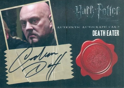 Graham Duff as Death Eater - Front