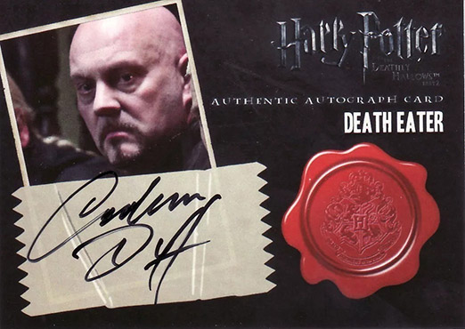 Graham Duff as Death Eater - Front