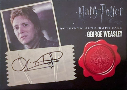 Oliver Phelps as George Weasley - Front