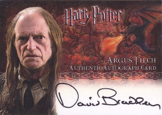 David Bradley as Argus Filch