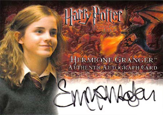 Emma Watson as Hermione Granger - Front