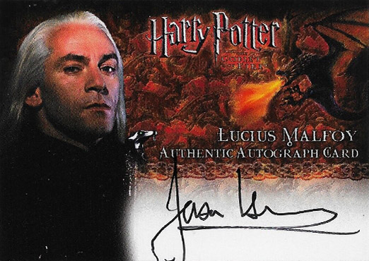 Jason Isaacs as Lucius Malfoy - Front