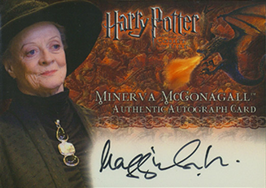 Maggie Smith as Minerva McGonagall - Front