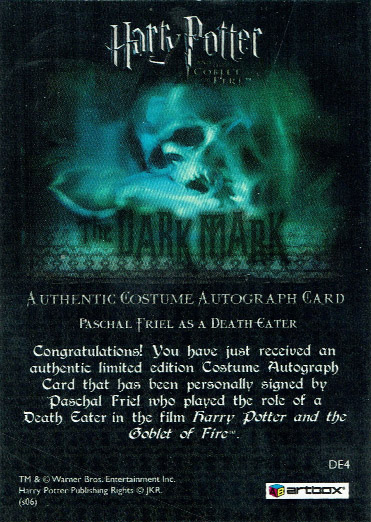 DE4 - Paschal Friel - Back