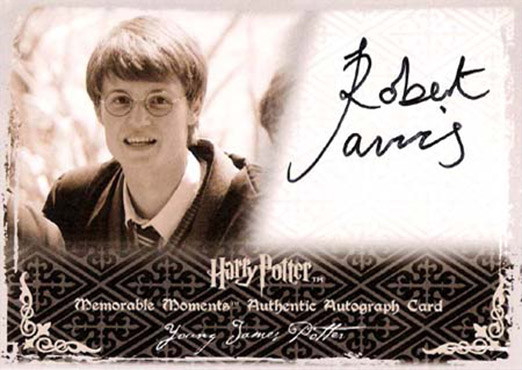 Robert Jarvis as Jame Potter - Front