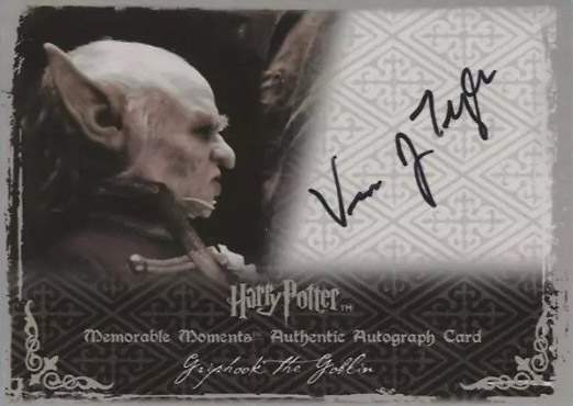 Verne Troyer as Griphook - Front