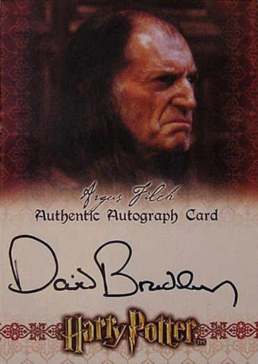 David Bradley as Argud Filch - Front